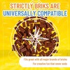 Strictly Briks Classic Bricks Starter Kit, Brown, 96 Pieces, 2x4 Studs, 100% Compatible with All Major Brick Brands - 4 of 4