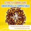 Strictly Briks Classic Bricks Starter Kit, Brown, 96 Pieces, 2x4 Studs, 100% Compatible with All Major Brick Brands - image 4 of 4