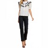 Women's Floral Ruffle Detail Button Up Top - TCEC - 4 of 4