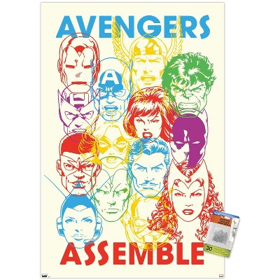 Trends International Marvel Avengers: Beyond Earth's Mightiest - Assemble Unframed Wall Poster Prints