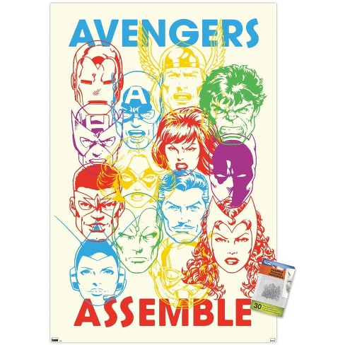 Avengers End Game Group Poster - 22.375'' x 34