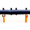 homfan Outdoor Play Kids Metal Backyard Playset Swing Set Heavy Duty Extra Large Frame with 2 Adjustable Swing - 3 of 4