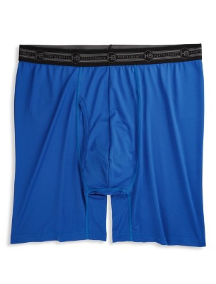 Harbor Bay Tech Stretch Boxer Briefs - Men's And Tall Lapis Blue 3x : Target
