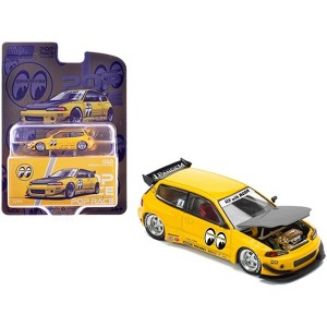 ポップレース 1/64 パンデム シビック EG6 ムーンアイズ　10個 セット Pandem Civic EG6 RHD (Right Hand Drive) 