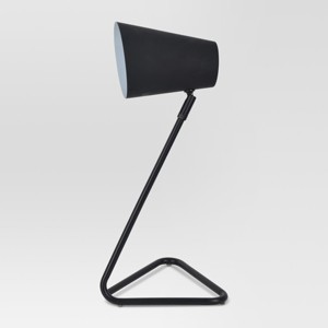 Nesbitt Swan Neck Task Lamp Black Includes Energy Efficient Light Bulb - Project 62 , Size: Lamp with Energy Efficient Light Bulb