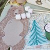 Meri Meri Brown Bear Large Plates (Pack of 8) - 4 of 4