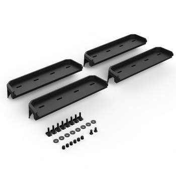 YAKIMA Truck Bed Track HD Kit for OverHaul HD and OutPost HD, 500 Pound On-road Capacity and 300 Pound Off-Road Capacity, (Set of 2), Black
