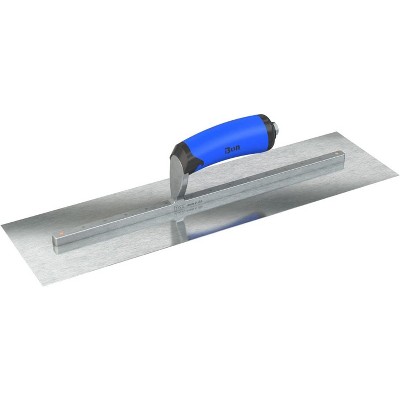 Bon Tool 67-315 Finish Trowel - Square - Razor Stainless - 18 X 5 - Comfort Grip
