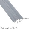 Unique Bargains Self Adhesive Multi-functional Rubber Weatherproofing Weather Stripping - 2 of 3