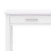 Solid Wood Freestanding Contemporary Console Table with 2 Large Drawers, Bottom Shelf and Multipurpose Design - 2 of 4