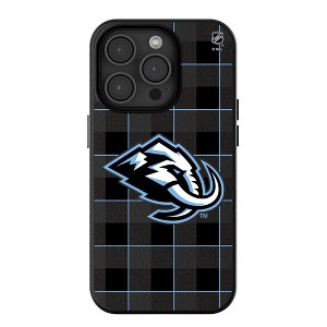 NHL Western Conference Teams Plaid MagSafe Compatible Cell Phone Case for Apple iPhone - 1 of 4