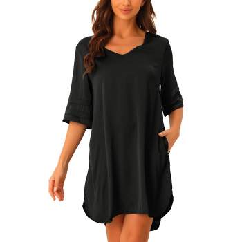 Nightgown with Push-up Bra