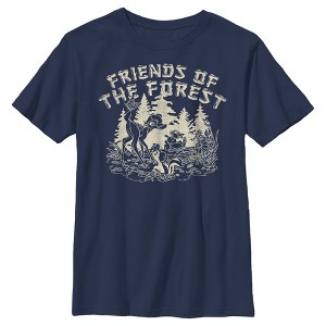 Boy's Bambi Artistic Friends Of The Forest T-Shirt - 1 of 4