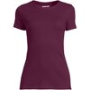 Lands' End Women's Cotton Rib T-shirt - 3 of 3