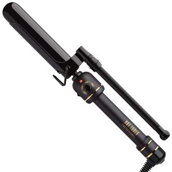 HOT TOOLS Pro Artist Black Gold Marcel Curling Iron/Wand | For Extra Smooth Shiny Styles (1 1/4" ) Model #HO-HT1130BG