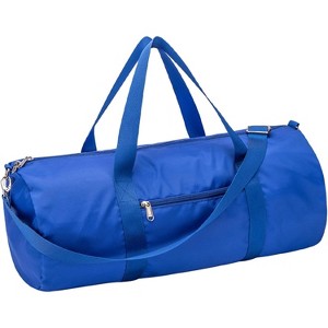 Foldable Duffel Bag 20-24-28 Inches, Lightweight with Inner Pocket for Travel, Sports, and Gym Use - 1 of 4
