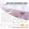 VEVOR Lab Distillation Kit, 3.3 Boro Lab Glassware Distillation Kit with 24, 40 Joint, 1000ml Essential Oil Distillation Apparatus Kit - 3 of 4