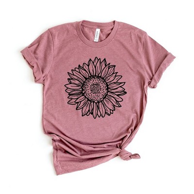Simply Sage Market Women's Sunflowers Short Sleeve Graphic Tee