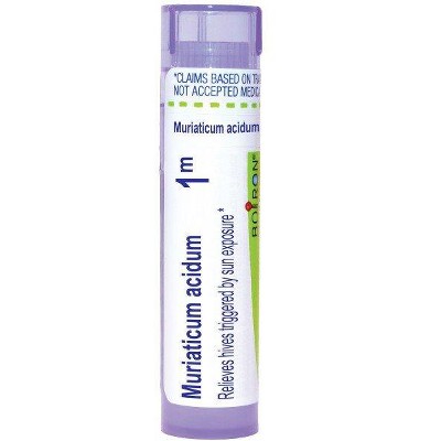 Muriaticum Acidum 1M by Boiron Homeopathic Single Medicine For First Aid  -  80 Pellet