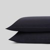 Fabdreams 400 Thread Count Certified Organic Cotton Sateen Pillowcase Set - 2 of 4
