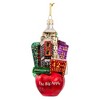 Kurt Adler Glass Ornament for Christmas Tree, New York City Cityscape - 2 of 3