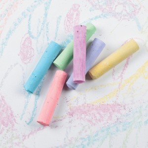 4" Mega Bulk 200 Pc. Solid Color Classic Sidewalk Chalk Pack - 1 of 4
