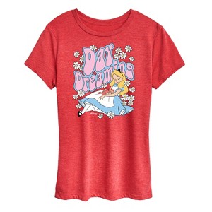 Women's - Disney - Alice in Wonderland Short Sleeve Graphic T-Shirt - 1 of 4