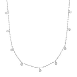Silpada 'Silver Lace' Adjustable Station Necklace in Sterling Silver, 18" - 1 of 4
