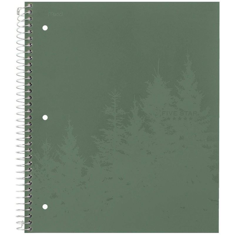 Five Star 100g College Ruled Notebook 11&#34;x9.75&#34; Olympic Green, 2 of 7