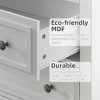 5 Drawers Dresser for Bedroom, Dresser with Wide Drawers, Wood Chest of Drawers, Tall Dresser - 4 of 4