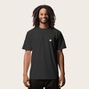 Dalix Cappuccino Embroidered Cotton Relaxed Boxy Fit Short Sleeve Crewneck Tee Shirt Mens - 2 of 4