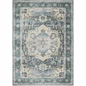 Oriental Weavers Charleston Traditional Rug CHA01 in Blue Rectangle 2'x3' - 1 of 4