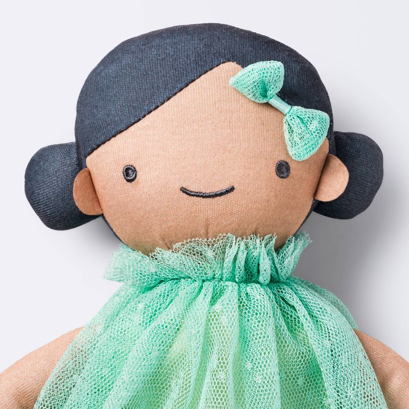 Plush Doll with Mint Dress - Cloud Island&#8482;, 4 of 5