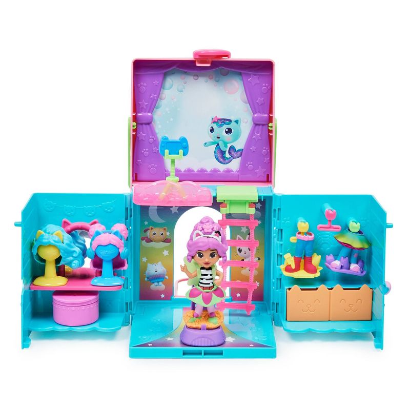 Gabby&#39;s Dollhouse Rainbow Closet Portable Playset with Gabby Doll, 1 of 20