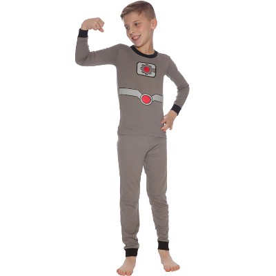 Justice League Boys Cyborg Cotton Costume Pajama Set