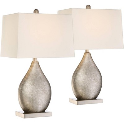 silver table lamps for bedroom