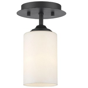 Z-Lite Bordeaux 1 - Light Flush Mount in  Bronze - 1 of 1