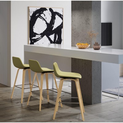36.60"Harvard Bentwood Counter/ Bar Height Stool (Set of 2)Green