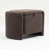 Vynxaria Mid Century Modern Accent Chair ¨C Stylish Upholstered Lounge Chair with Storage - 3 of 4