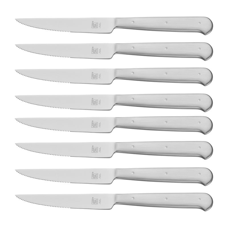 ZWILLING Porterhouse Razor-Sharp Steak Knife Set of 8 with Black Presentation Case, Gift Set, 1 of 10