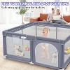 Suposeu Soft Padded Baby Playpen With Mat, Safe And Sturdy Design, Breathable Mesh, Portable For Indoor And Outdoor Use. - 3 of 4