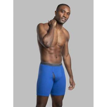 Fruit Of The Loom 7 Pack Men's CoolZone Fly Long Leg Boxer Briefs