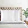 PiccoCasa Skin Luxurious Zipper Closure Satin Pillowcases 2 Pcs - 4 of 4