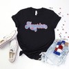 Simply Sage Market Women's Grunge America Cursive Short Sleeve Graphic Tee - 2 of 2