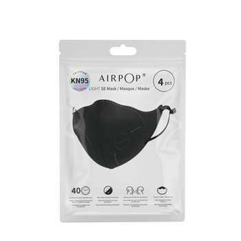 AirPop Light SE KN95 Facemask - Black