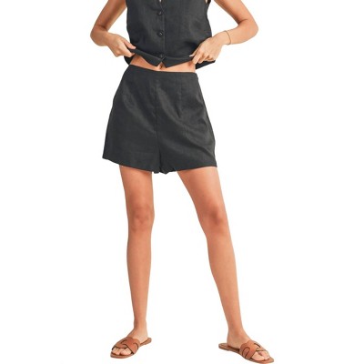 Women's Linen Shorts - MIOU MUSE