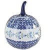 Blue Rose Polish Pottery L021 Manufaktura Small Pumpkin Luminary - 2 of 2