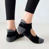 Anna-Kaci Women's 3-Pack Low Cut Performance Socks with Arch Support Cushioned Sole and Non-Slip Grip Heel - 2 of 2