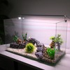 Unique Bargains Artificial Aquarium Grass Ball for Fish Tank Landscape Decoration Green Yellow 3.74x4.33 Inch 1 Pcs - 2 of 4