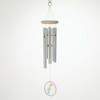 Woodstock Windchimes Coastal Chime Glass, Sea Horse, Wind Chimes For Outside, Wind Chimes For Garden, Patio, and Outdoor Decor, 22"L - 2 of 4